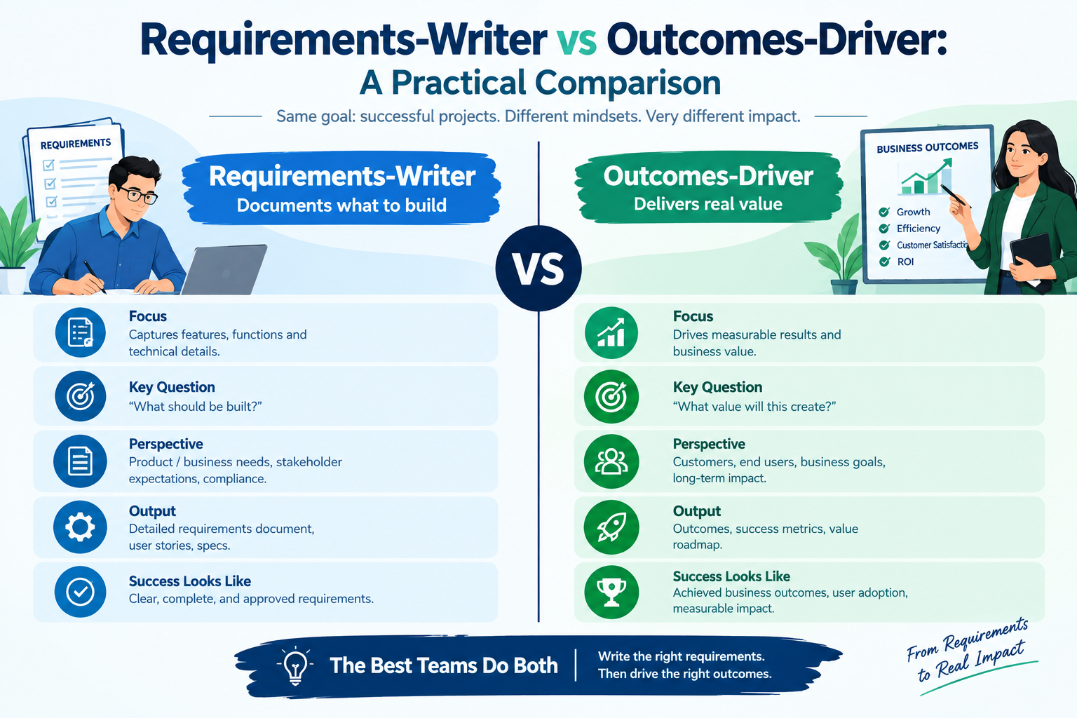 business analysts driving business outcomes
