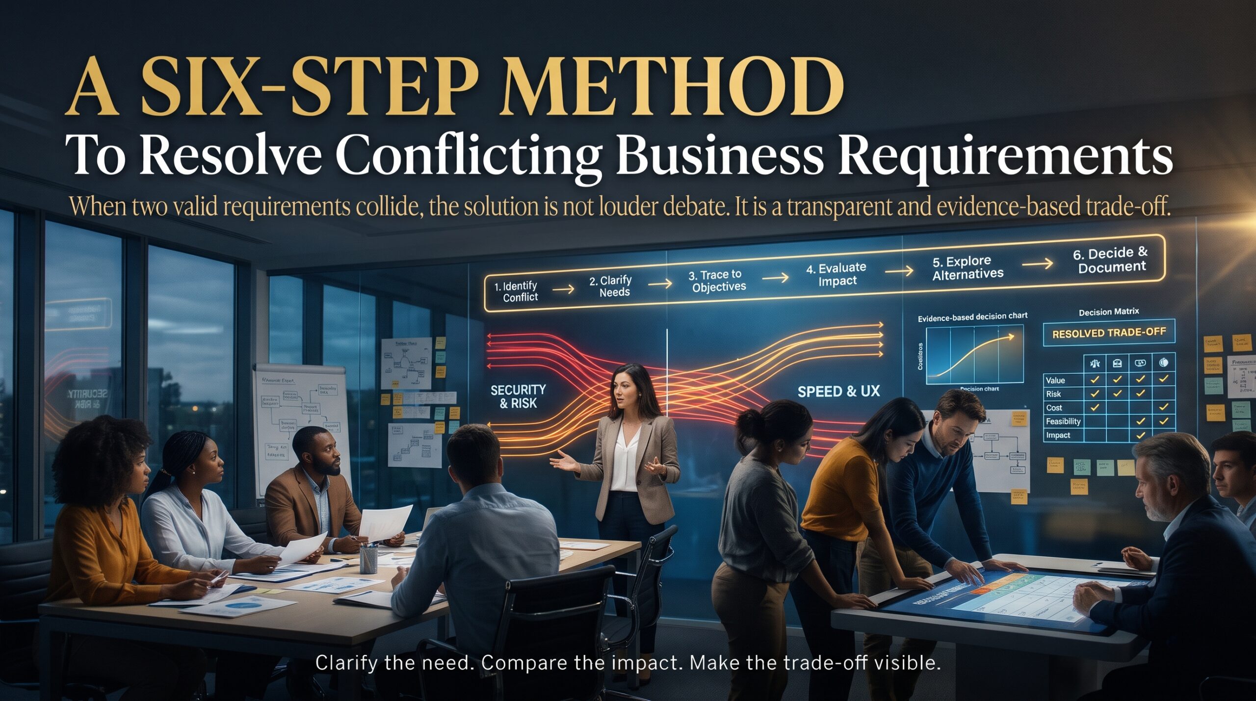 conflicting business requirements