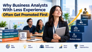 Why Business Analysts With Less Experience Often Get Promoted First